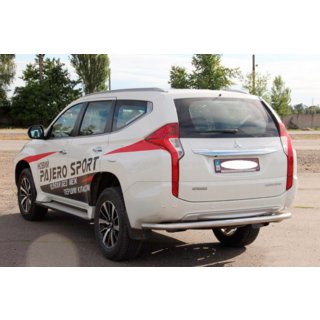 Heckschutz AK005 (Edelstahl) Mitsubishi Pajero Sport 2015- Foto 3