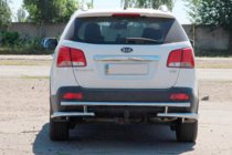Kia Sorento II XM 2009-2014 Heckbügel AK003-2 (Edelstahl) Foto 2