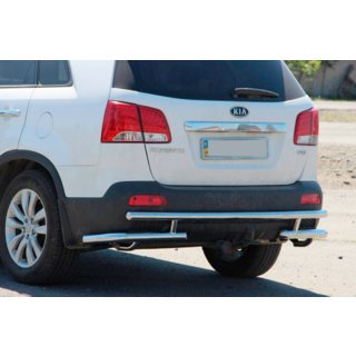 Heckbügel AK003-2 (Edelstahl) Kia Sorento II XM 2009-2014 Foto 3