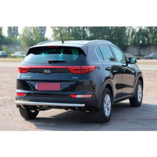Heckschutz AK002 (Edelstahl) Kia Sportage 2015-2021 Foto 2