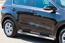 Kia Sportage 2015-2021 Seitliche Rohre BB002 (2 Stk., Edelstahl) Foto 4