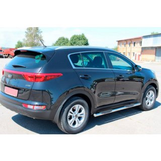 Seitliche Rohre BB002 (2 Stk., Edelstahl) Kia Sportage 2015-2021 Foto 2