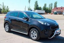 Kia Sportage 2015-2021 Seitliche Rohre BB001 (2 Stk., Edelstahl) Foto 4