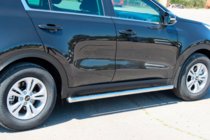 Kia Sportage 2015-2021 Seitliche Rohre BB001 (2 Stk., Edelstahl) Foto 2