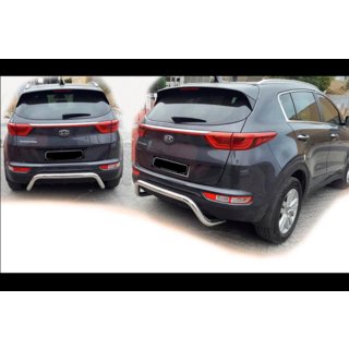 Heckschutz AK007 (Edelstahl) Kia Sportage 2015-2021 Foto 1