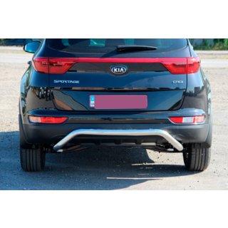 Heckschutz AK007 (Edelstahl) Kia Sportage 2015-2021 Foto 2