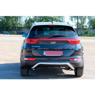 Heckschutz AK007 (Edelstahl) Kia Sportage 2015-2021 Foto 4