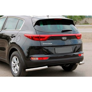 Heckschutz Eckenschutz AK003 (Edelstahl) Kia Sportage 2015-2021 Foto 1