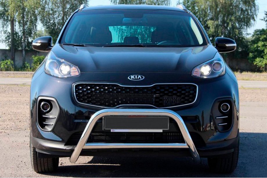 Kia Sportage 2015-2021 Frontbügel WT006 (Edelstahl) Image