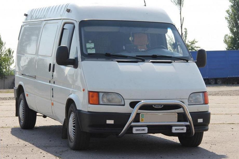 Ford Transit 1991-2000 Frontbügel WT006 (Edelstahl) Image