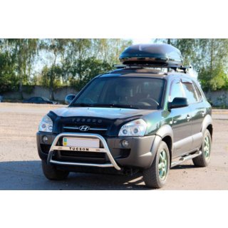 Frontbügel WT025 (Edelstahl) Hyundai Tucson JM 2004- Foto 2