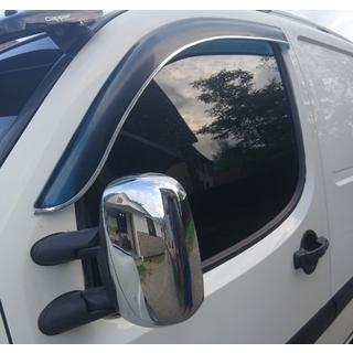 Spiegelabdeckungen Chrom (2 Stk., Kunststoff) Fiat Doblo I 2005-2010 Foto 3