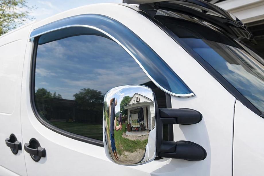 Fiat Doblo I 2005-2010 Spiegelabdeckungen Chrom (2 Stk., Kunststoff) Image