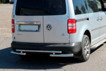 Volkswagen Caddy 2010-2015 Heckbügel AK003-2 (2 Stk., Edelstahl) Foto 1