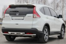 Honda CRV 2012-2016 Heckbügel AK002-doppelt (Edelstahl) Foto 1