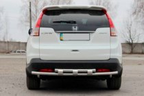 Honda CRV 2012-2016 Heckbügel AK002-doppelt (Edelstahl) Foto 2