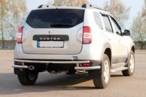Renault Duster 2008–2017 Heckbügel AK005-Special (Edelstahl) Foto 3