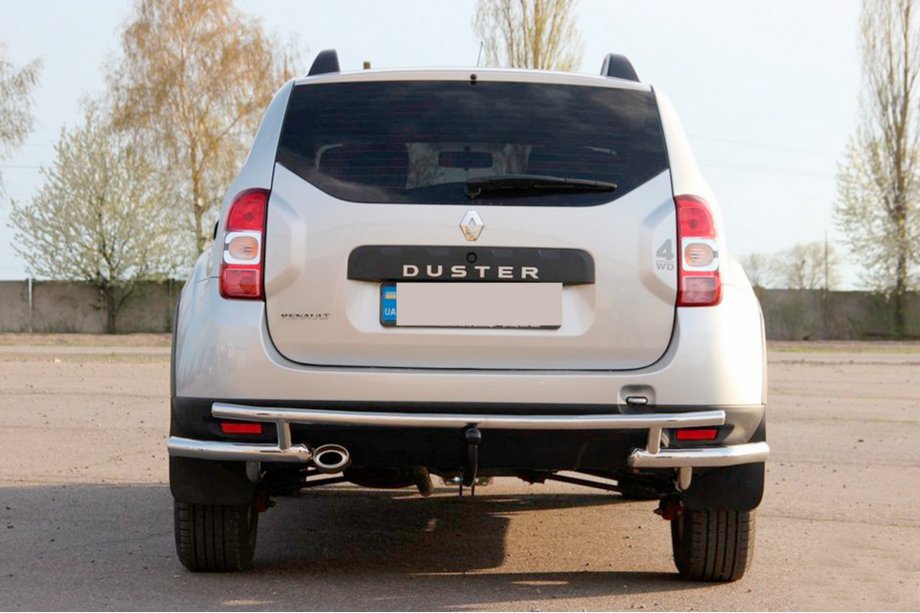 Dacia Duster 2008-2018 Heckbügel AK005-Special (Edelstahl) Image