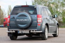 Suzuki Grand Vitara 2005-2017 Heckschutz AK005-3 (Edelstahl) Foto 3
