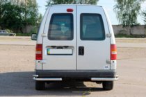 Fiat Scudo 1996-2007 Hintere doppelte Eckschutzrohre AK003-doppelt (Edelstahl) Foto 2
