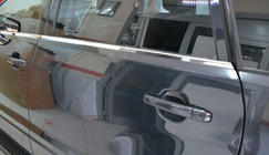 Suzuki Grand Vitara 2005-2017 Fensterzierleisten Edelstahl (4 Stk) Foto 3