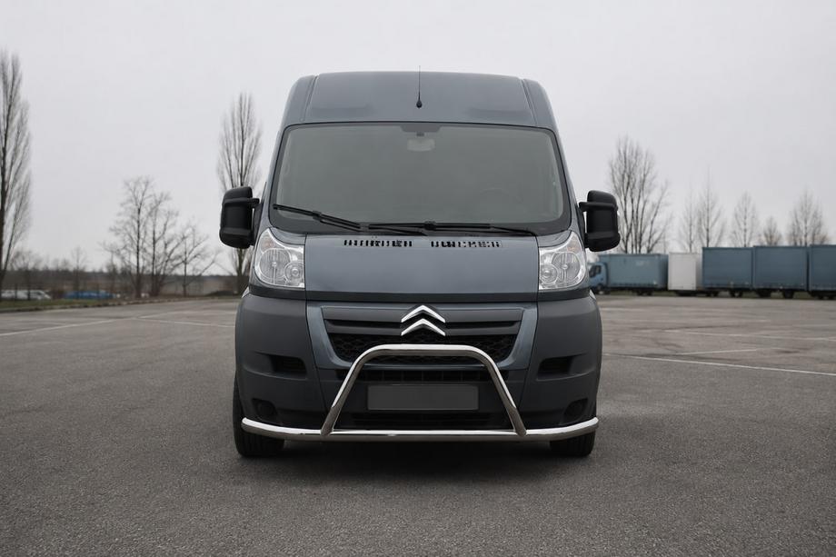 Peugeot Boxer 2006-2025 Frontbügel ST019 (Edelstahl) Foto 1
