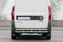 Opel Combo 2012-2018 Heckbügel AK002/1-Doppelt (Edelstahl) Foto 2