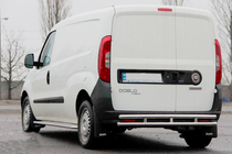 Opel Combo 2012-2018 Heckbügel AK002/1-Doppelt (Edelstahl) Foto 1