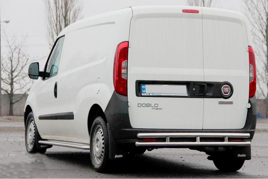 Opel Combo 2012-2018 Heckbügel AK002/1-Doppelt (Edelstahl) Image