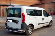 Fiat Doblo II 2010-2022 Heckbügel AK005/2-Doppelt (Edelstahl) Foto 1
