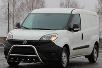 Fiat Doblo II 2010-2022 Frontbügel WT003 (Edelstahl) Foto 3