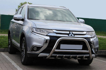 Mitsubishi Outlander 2012-2021 Frontbügel WT003 (Edelstahl) Foto 1