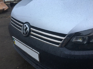 Volkswagen Caddy 2010-2015 Chrom Kühlergrill Blenden (2 Stk, Edelstahl) Foto 7