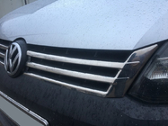 Volkswagen Caddy 2010-2015 Chrom Kühlergrill Blenden (2 Stk, Edelstahl) Foto 8