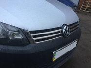 Volkswagen Caddy 2010-2015 Chrom Kühlergrill Blenden (2 Stk, Edelstahl) Foto 9