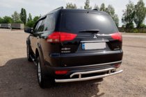 Mitsubishi Pajero Sport 2008-2015 Heckschutz AK002-2 (2 Stk, Edelstahl) Foto 1