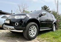 Mitsubishi Pajero Sport 2008-2015 Frontschutzbügel ST015 (Edelstahl) Foto 2