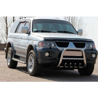 Frontbügel QT006 (Edelstahl) Mitsubishi Pajero Sport 1996-2007 Foto 1