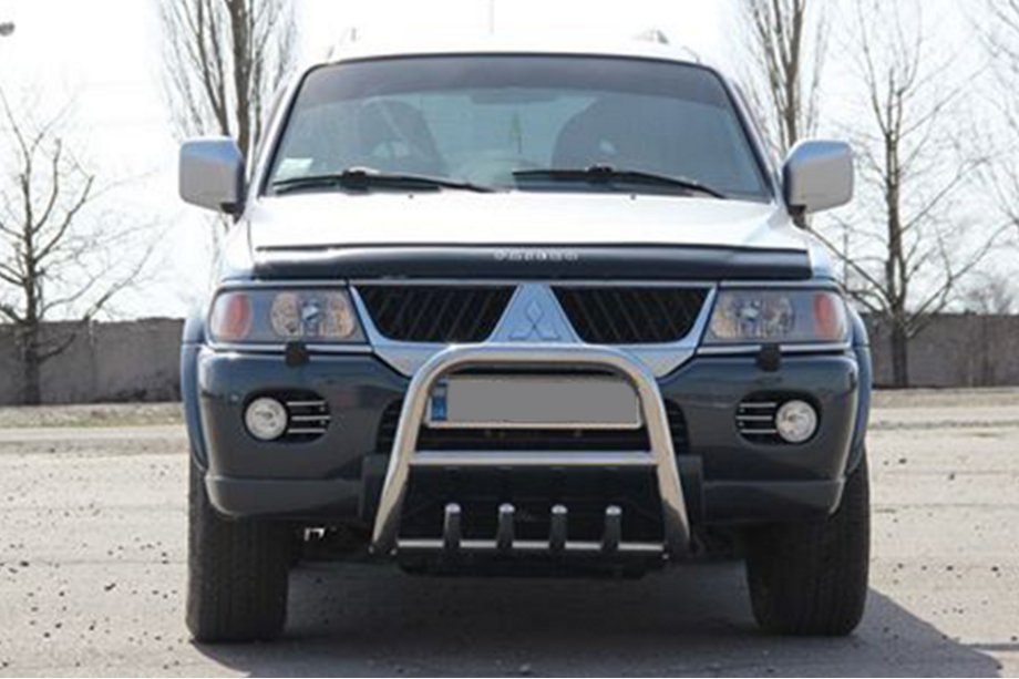 Mitsubishi Pajero Sport 1996-2007 Frontbügel QT006 (Edelstahl) Foto 2
