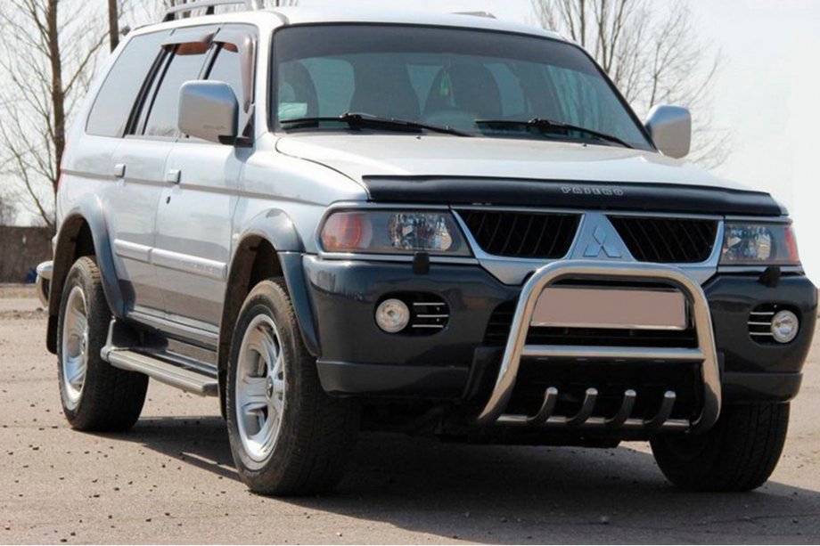 Mitsubishi Pajero Sport 1996-2007 Frontbügel QT006 (Edelstahl) Foto 1
