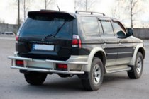 Mitsubishi Pajero Sport 1996-2007 Heckschutz AK-Special (Edelstahl) Foto 3