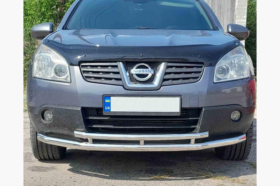 Nissan Qashqai 2010-2014 Front Doppelbügel ST014 (Edelstahl) Image