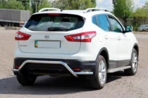 Nissan Qashqai 2014-2021 Heckbügel AK007-Plus (Edelstahl) Foto 4