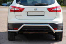 Nissan Qashqai 2014-2021 Heckbügel AK007-Plus (Edelstahl) Foto 2