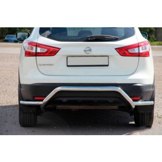 Heckbügel AK007-Plus (Edelstahl) Nissan Qashqai 2014-2021 Foto 2