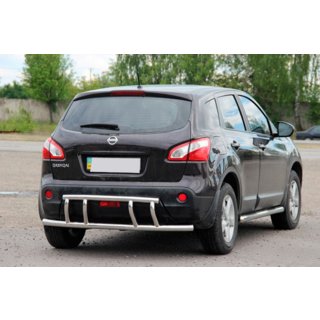 Heckbügel AK011 (Edelstahl) Nissan Qashqai 2010-2014 Foto 3
