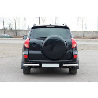Hintere Eckschutzrohre AK003 (2 Stk., Edelstahl) Toyota Rav 4 2006-2013 Foto 4
