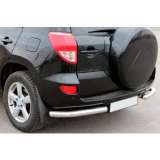 Hintere Eckschutzrohre AK003 (2 Stk., Edelstahl) Toyota Rav 4 2006-2013 Foto 1