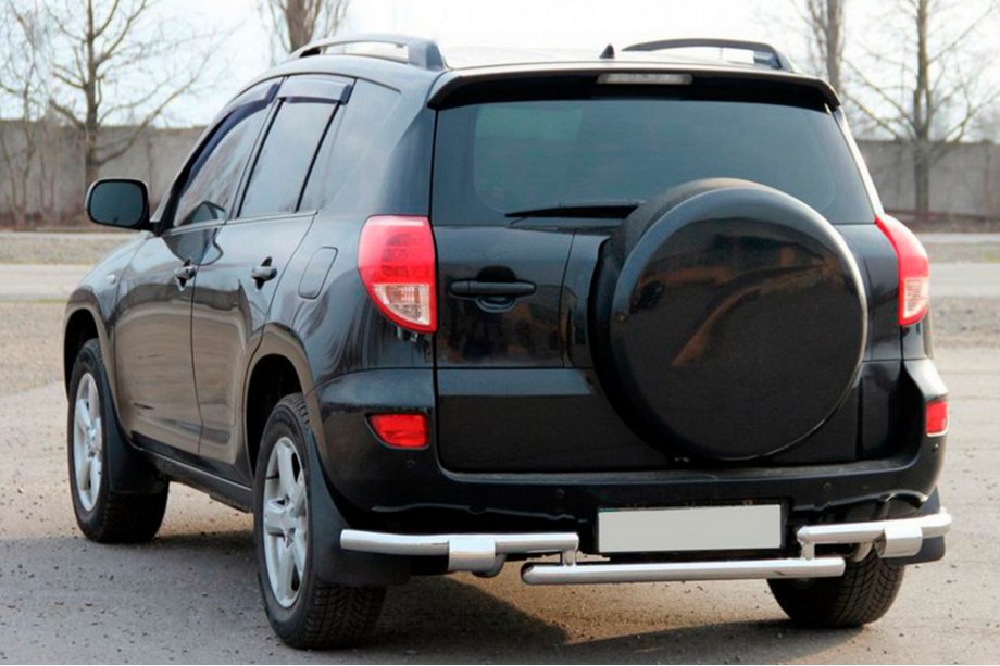 Toyota Rav 4 2006-2013 Heckschutz AK005-2 (2 Stk., Edelstahl) Image