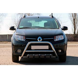 Frontbügel WT003 (Edelstahl) Renault Sandero 2013-2022 Foto 2